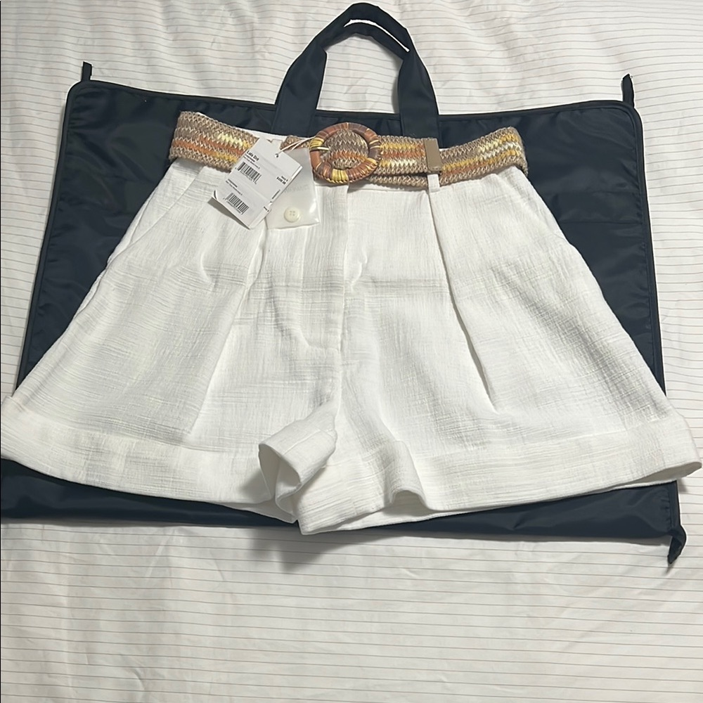 Zimmermann Ivory Shorts NWT